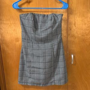 Houndstooth Mini Dress